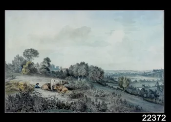 La Valle dello Stour, guardando verso East Bergholt, 1880